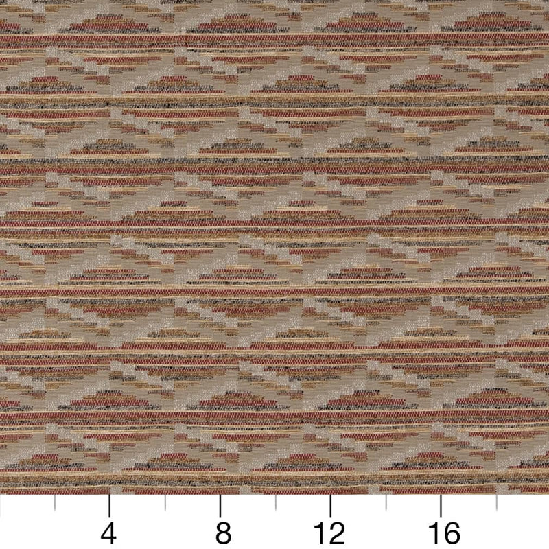Charlotte - D2019 - Rust - Fabric by the Yard - D2019 - D2019_Ruler