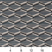 Charlotte - D2025 - Azure - Fabric by the Yard - D2025 - D2025_Ruler