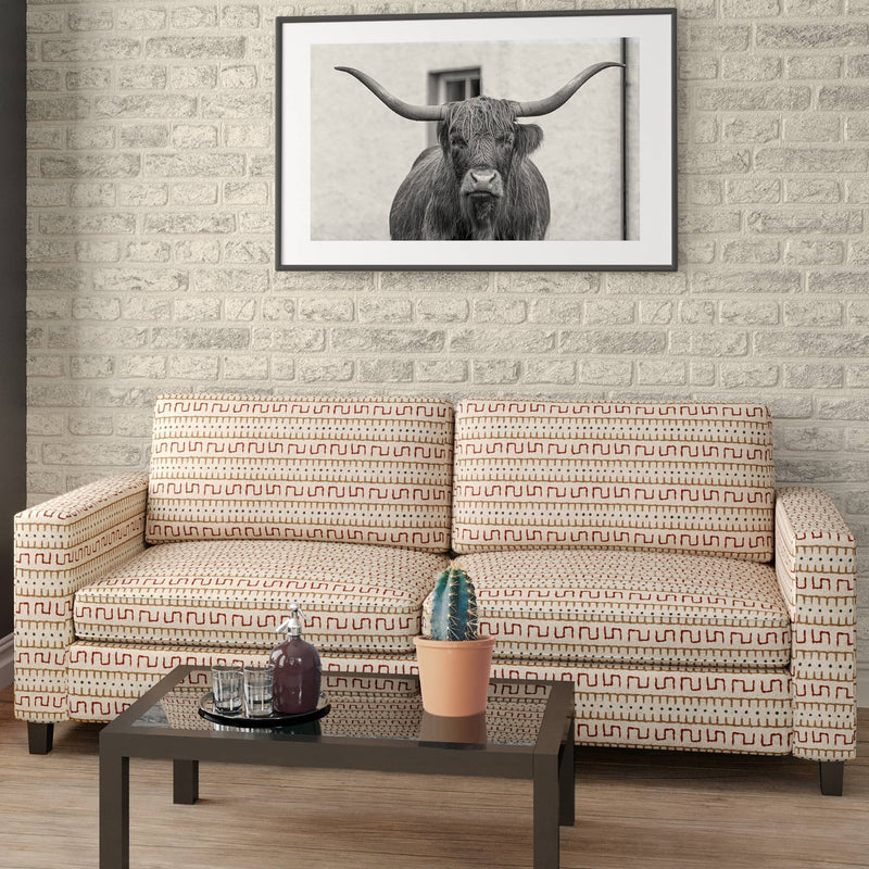 Charlotte - D2032 - Brick - Fabric by the Yard - D2032 - D2032_Furniture