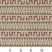 Charlotte - D2032 - Brick - Fabric by the Yard - D2032 - D2032_Ruler