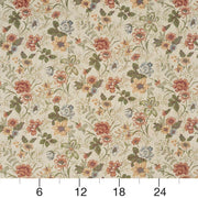 Charlotte - D2043 - Fern - Fabric by the Yard - D2043 - D2043_Ruler