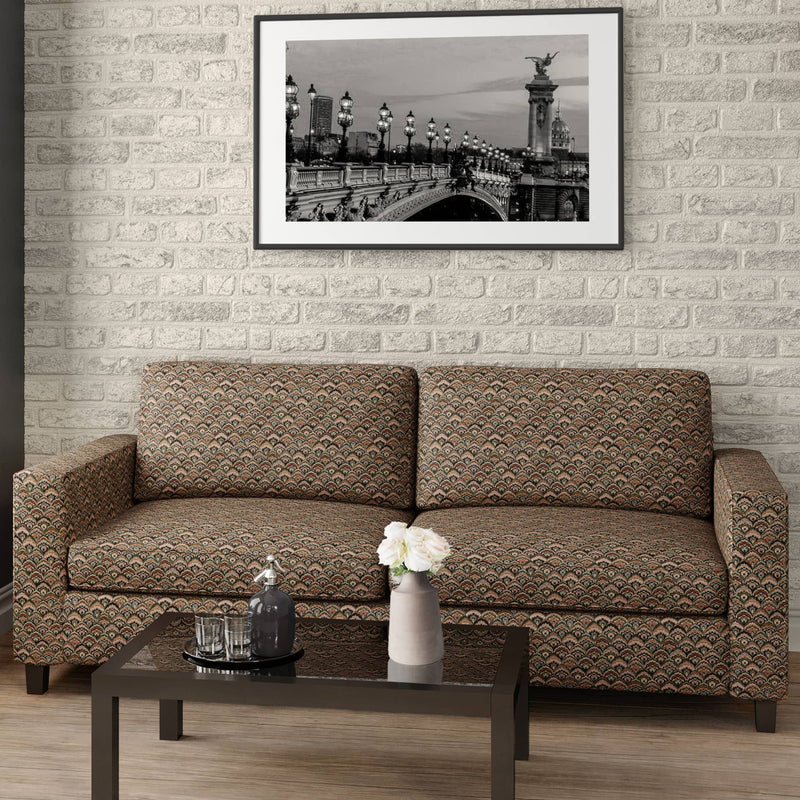 Charlotte - D2044 - Spice Fan - Fabric by the Yard - D2044 - D2044_Furniture