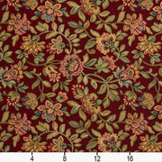 Charlotte - D2048 - Wine - Fabric by the Yard - D2048 - D2048_Ruler