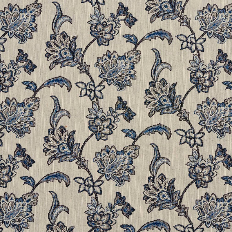 Charlotte - D2051 - Persian Blue - Fabric by the Yard Persian Blue
