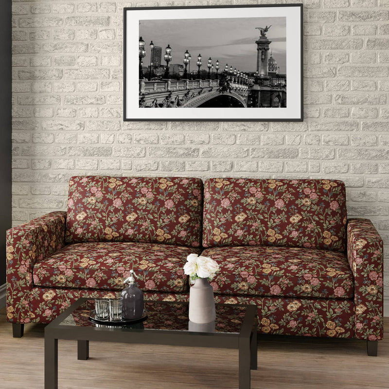 Charlotte - D2059 - Merlot Bouquet - Fabric by the Yard - D2059 - D2059_Furniture