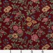 Charlotte - D2059 - Merlot Bouquet - Fabric by the Yard - D2059 - D2059_Ruler
