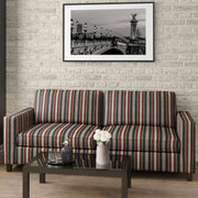 Charlotte - D2061 - Navy Stripe - Fabric by the Yard - D2061 - D2061_Furniture