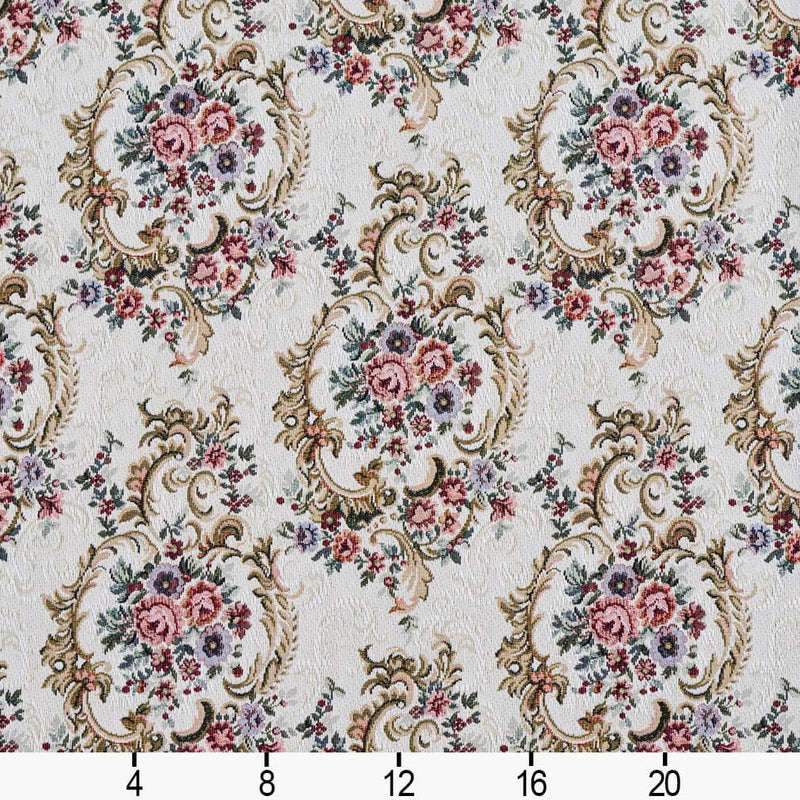 Charlotte - D2064 - Ivory - Fabric by the Yard - D2064 - D2064_Ruler