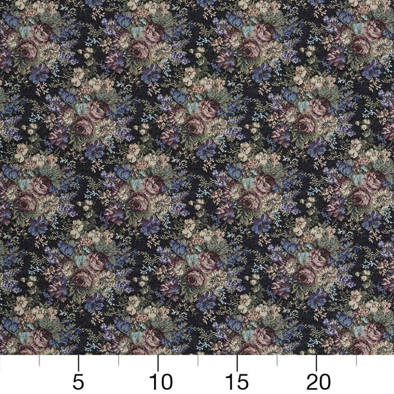 Charlotte - D2066 - Ebony Rose - Fabric by the Yard - D2066 - D2066_Ruler
