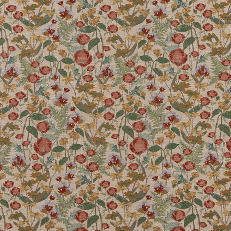 Charlotte - D2069 - Poppy - Fabric by the Yard Poppy