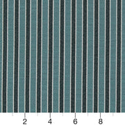 Charlotte - D2129 - Aqua Stripe - Fabric by the Yard - D2129 - D2129_Ruler