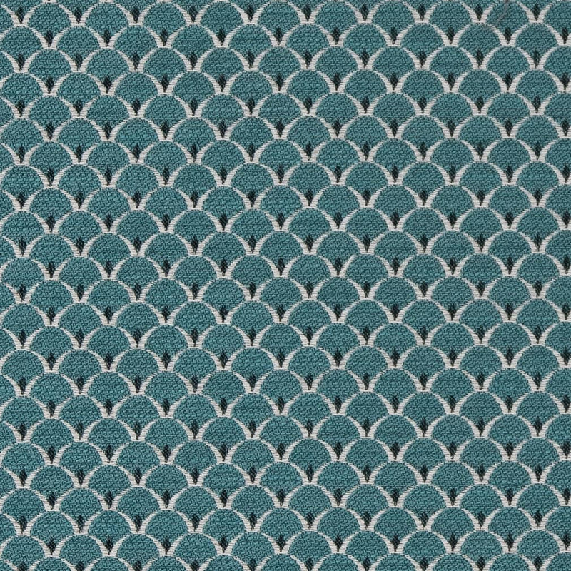 Charlotte - D2139 - Aqua Scales - Fabric by the Yard Aqua Scales
