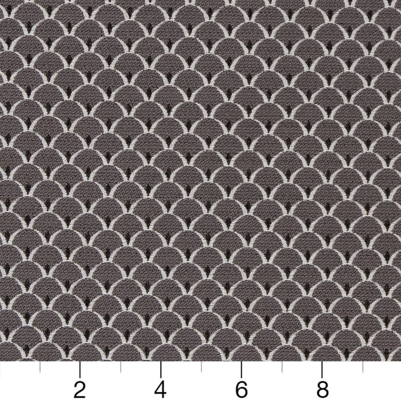 Charlotte - D2140 - Charcoal Scales - Fabric by the Yard - D2140 - D2140_Ruler