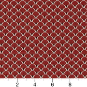 Charlotte - D2142 - Ruby Scales - Fabric by the Yard - D2142 - D2142_Ruler