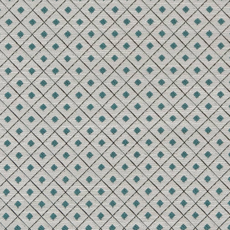 Charlotte - D2149 - Aqua Diamond - Fabric by the Yard Aqua Diamond
