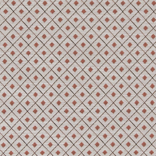 Charlotte - D2151 - Salmon Diamond - Fabric by the Yard Salmon Diamond