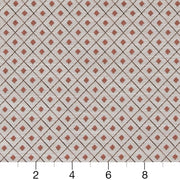 Charlotte - D2151 - Salmon Diamond - Fabric by the Yard - D2151 - D2151_Ruler