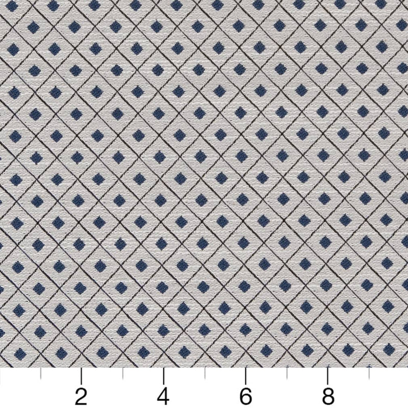 Charlotte - D2154 - Wedgewood Diamond - Fabric by the Yard - D2154 - D2154_Ruler