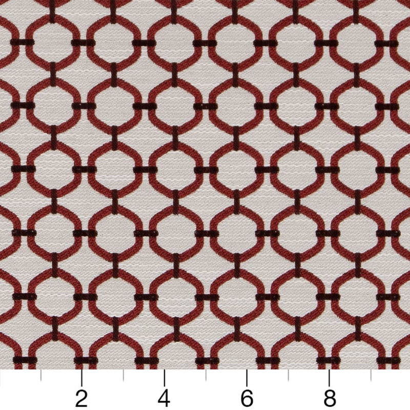 Charlotte - D2172 - Ruby Lattice - Fabric by the Yard - D2172 - D2172_Ruler