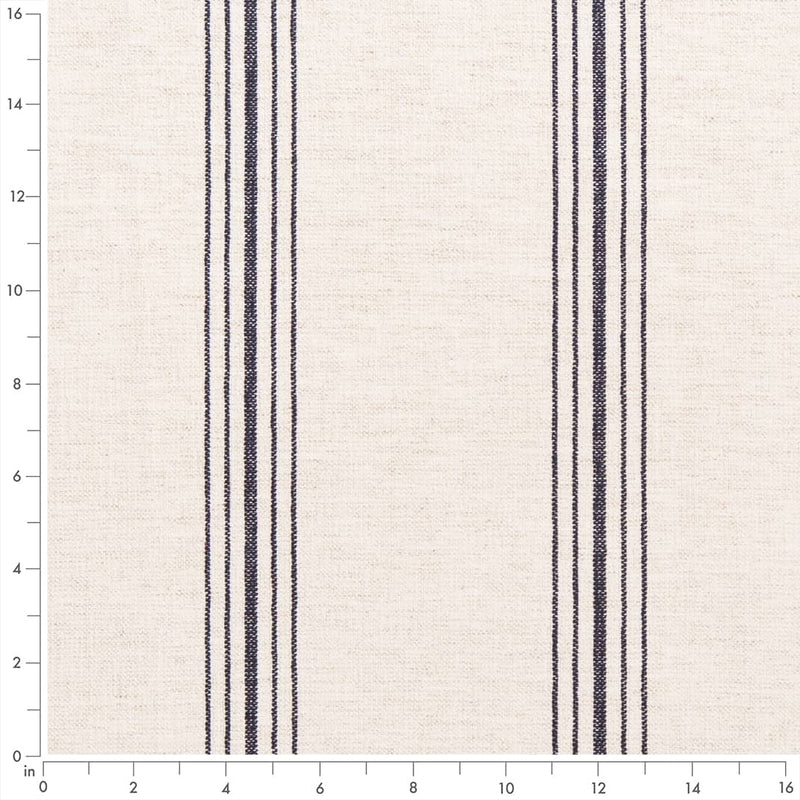 Charlotte - D2278 - Hampton Indigo - Fabric by the Yard - D2278 - D2278_Ruler
