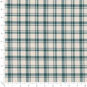 Charlotte - D2391 - Teal - Fabric by the Yard - D2391 - D2391_Ruler