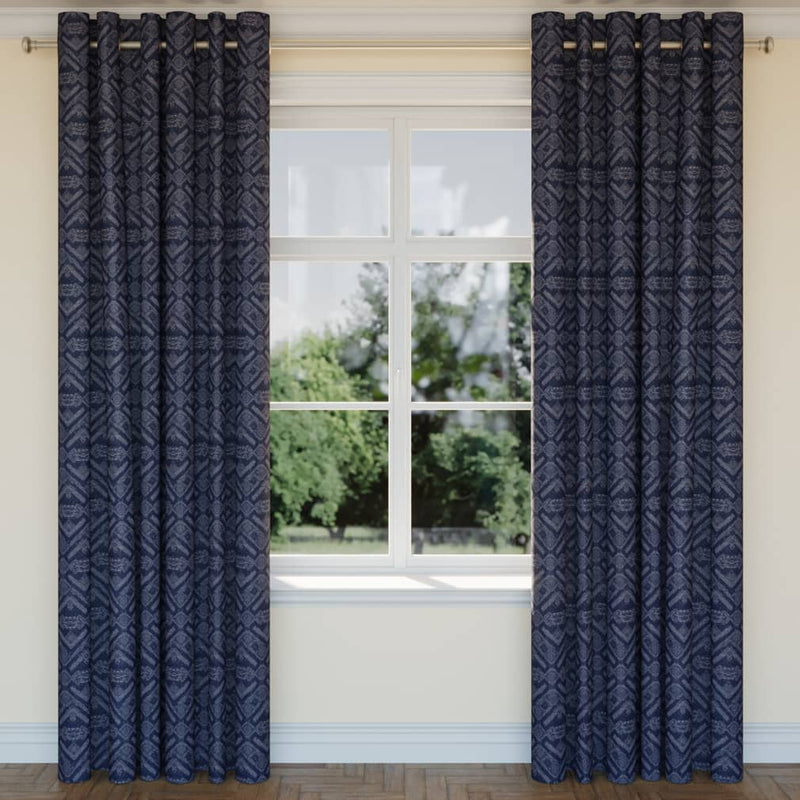 Charlotte - D2432 - Midnight - Fabric by the Yard - D2432 - D2432_Drapery