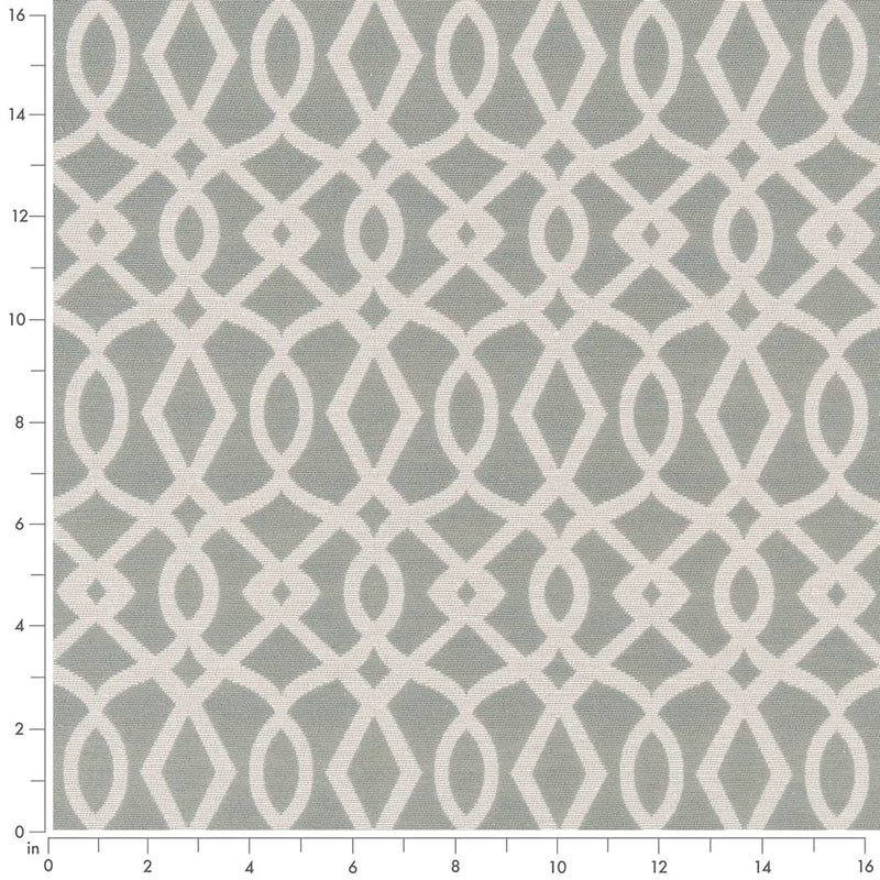 Charlotte - D2439 - Aqua - Fabric by the Yard - D2439 - D2439_Ruler