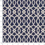 Charlotte - D2444 - Ink - Fabric by the Yard - D2444 - D2444_Ruler