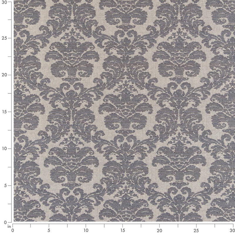 Charlotte - D2450 - Blue - Fabric by the Yard - D2450 - D2450_Ruler