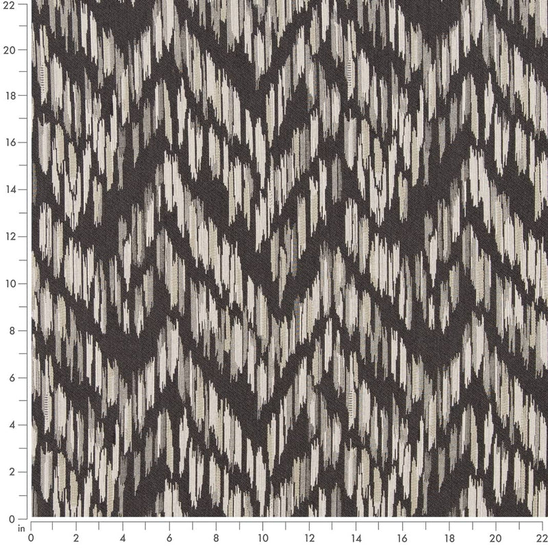 Charlotte - D2452 - Charcoal - Fabric by the Yard - D2452 - D2452_Ruler