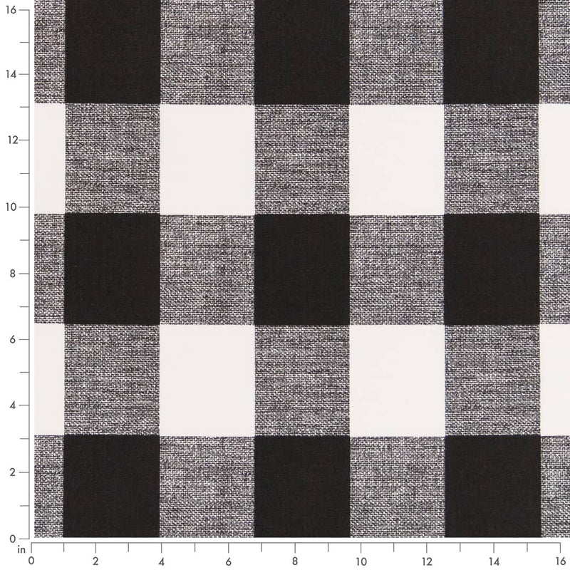 Charlotte - D2457 - Black - Fabric by the Yard - D2457 - D2457_Ruler