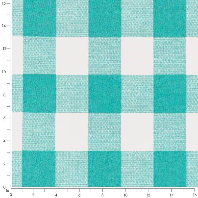 Charlotte - D2459 - Turquoise - Fabric by the Yard - D2459 - D2459_Ruler