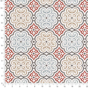 Charlotte - D2481 - Cherry - Fabric by the Yard - D2481 - D2481_Ruler