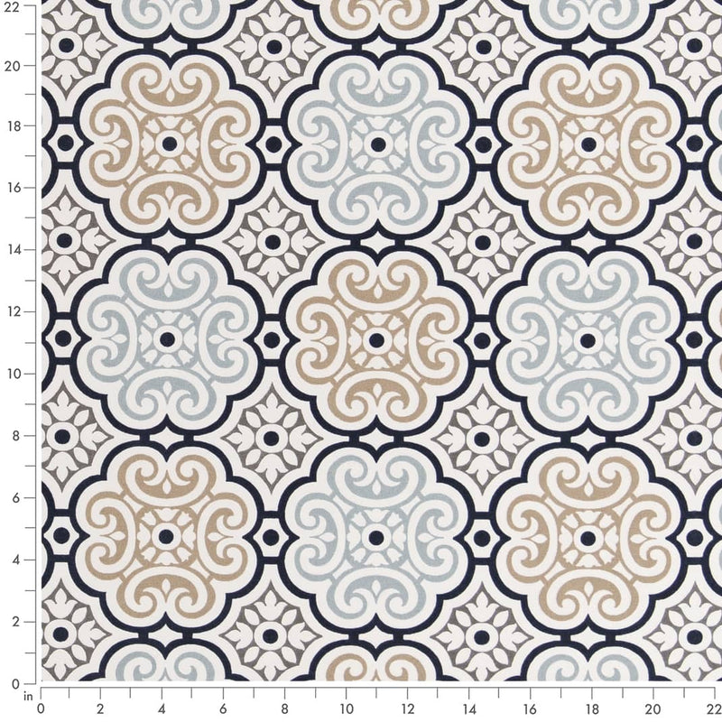 Charlotte - D2482 - Stone - Fabric by the Yard - D2482 - D2482_Ruler
