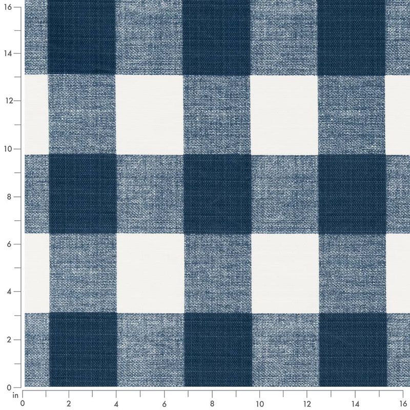 Charlotte - D2497 - Indigo - Fabric by the Yard - D2497 - D2497_Ruler