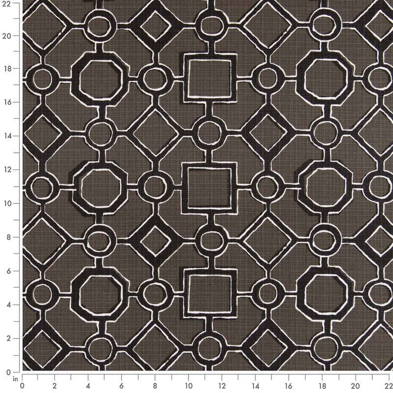 Charlotte - D2499 - Raven - Fabric by the Yard - D2499 - D2499_Ruler