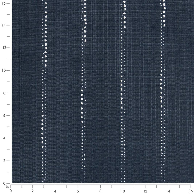 Charlotte - D2501 - Sapphire - Fabric by the Yard - D2501 - D2501_Ruler