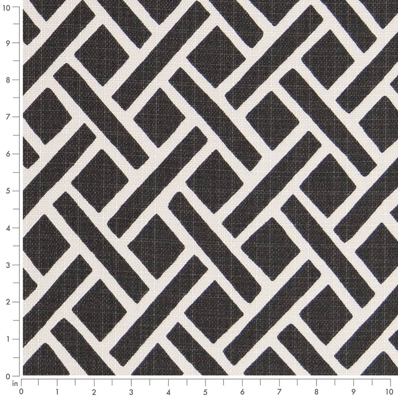 Charlotte - D2502 - Ebony - Fabric by the Yard - D2502 - D2502_Ruler