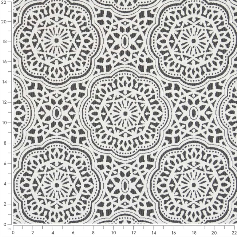 Charlotte - D2551 - Stone - Fabric by the Yard - D2551 - D2551_Ruler
