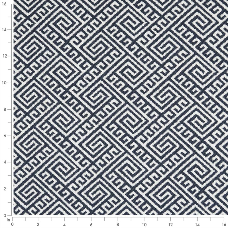 Charlotte - D2552 - Ink - Fabric by the Yard - D2552 - D2552_Ruler
