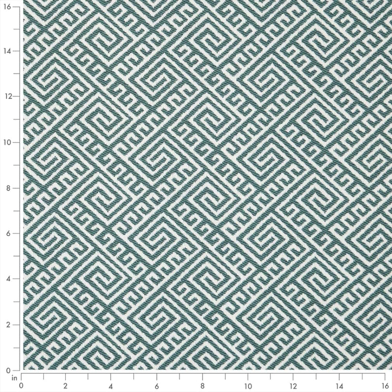 Charlotte - D2556 - Aqua - Fabric by the Yard - D2556 - D2556_Ruler