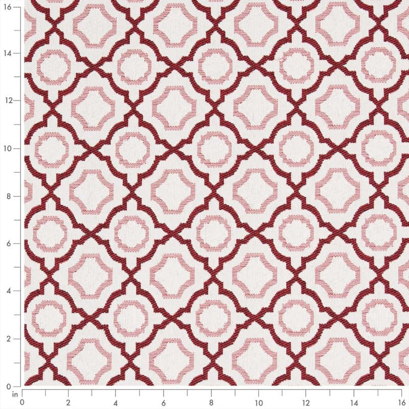 Charlotte - D2560 - Scarlet - Fabric by the Yard - D2560 - D2560_Ruler