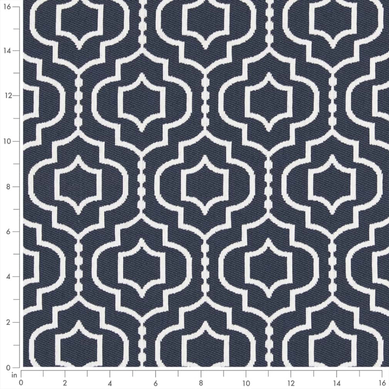Charlotte - D2564 - Navy - Fabric by the Yard - D2564 - D2564_Ruler
