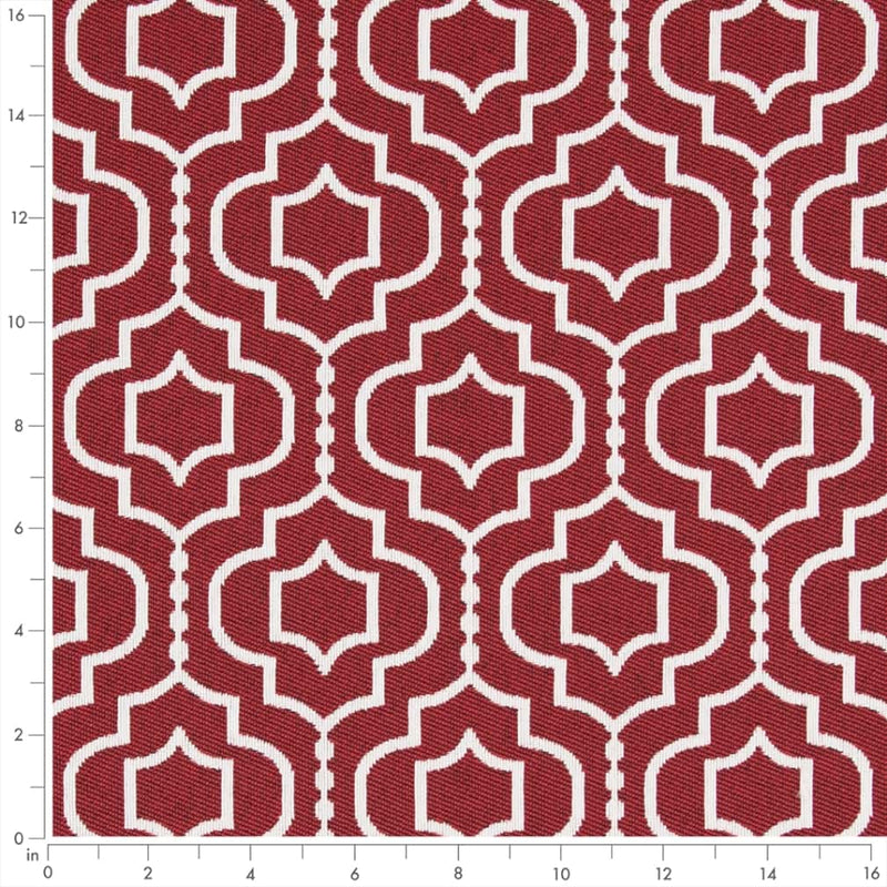 Charlotte - D2566 - Crimson - Fabric by the Yard - D2566 - D2566_Ruler