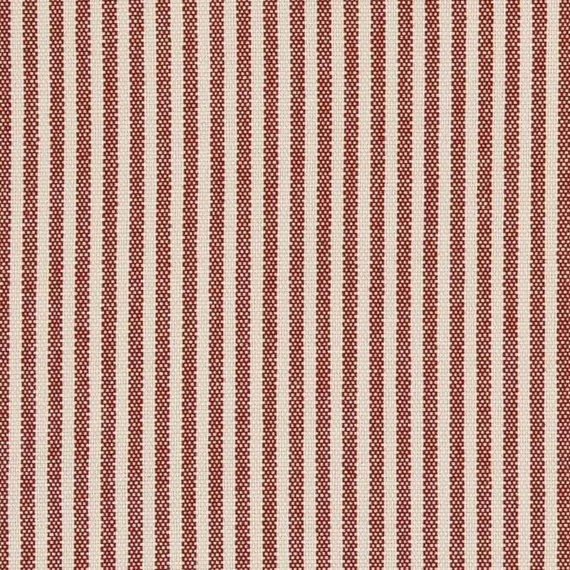 Charlotte - D2587 - Ticking Crimson - Fabric by the Yard Ticking Crimson