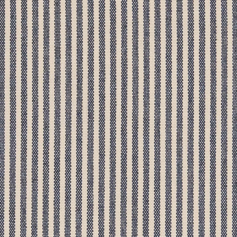 Charlotte - D2588 - Ticking Navy - Fabric by the Yard Ticking Navy