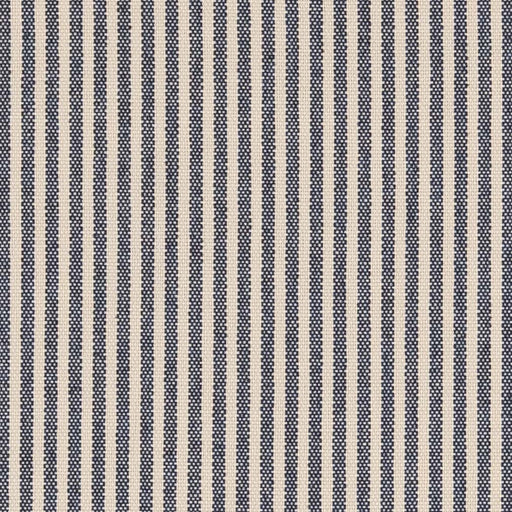 Charlotte - D2588 - Ticking Navy - Fabric by the Yard Ticking Navy