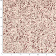 Charlotte - D2595 - Paisley Crimson - Fabric by the Yard - D2595 - D2595_Ruler