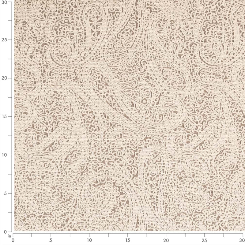 Charlotte - D2598 - Paisley Walnut - Fabric by the Yard - D2598 - D2598_Ruler