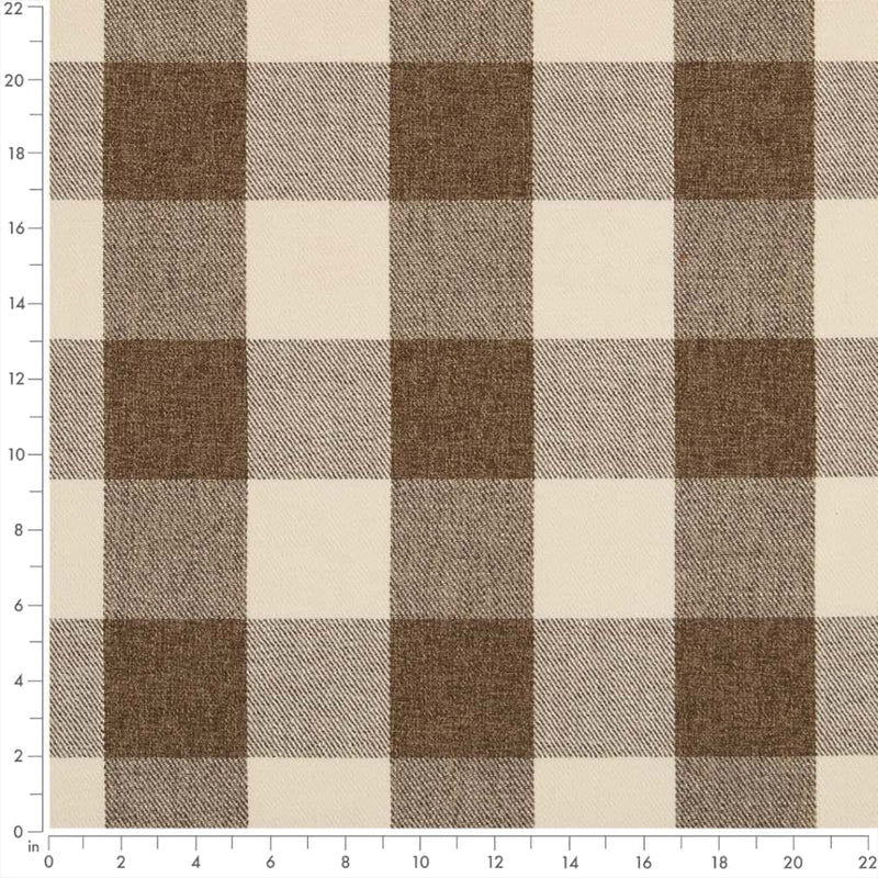 Charlotte - D2599 - Buffalo Cafe - Fabric by the Yard - D2599 - D2599_Ruler